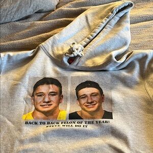 Full Send Steve Will Do It Mugshot Hoodie